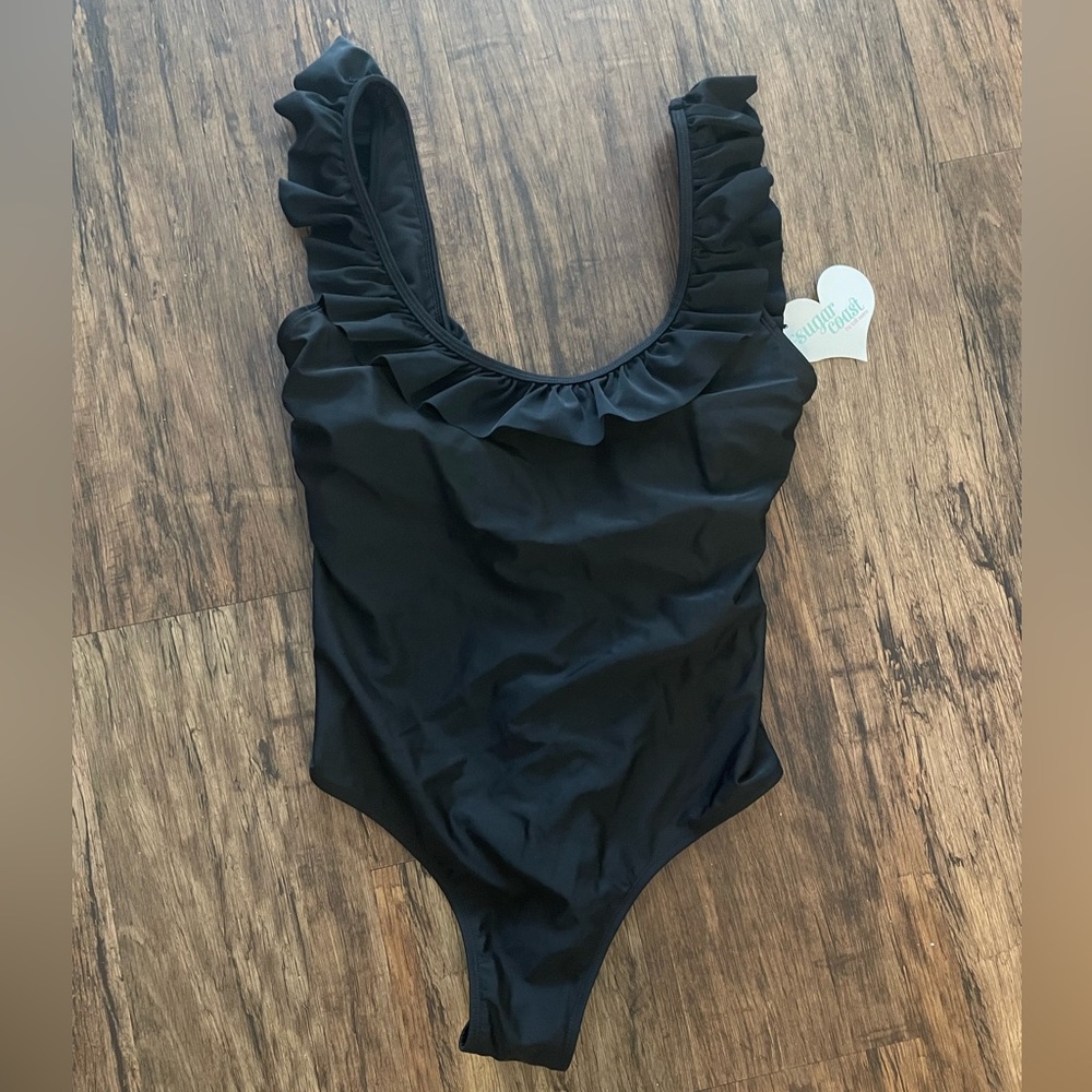 Sugar Coast Ruffle One-Piece Swimsuit - Picture 3 of 4